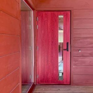 What should you look for when choosing a new entry door?