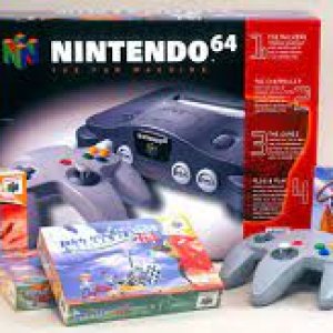 Go back to the golden era of gaming with the retro N64 console!