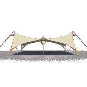 How to maintain and clean a stretch tent in LA, California?