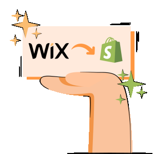 Wix to Shopify migration service