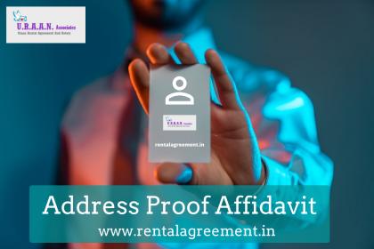 Adress Prrof Affidavit