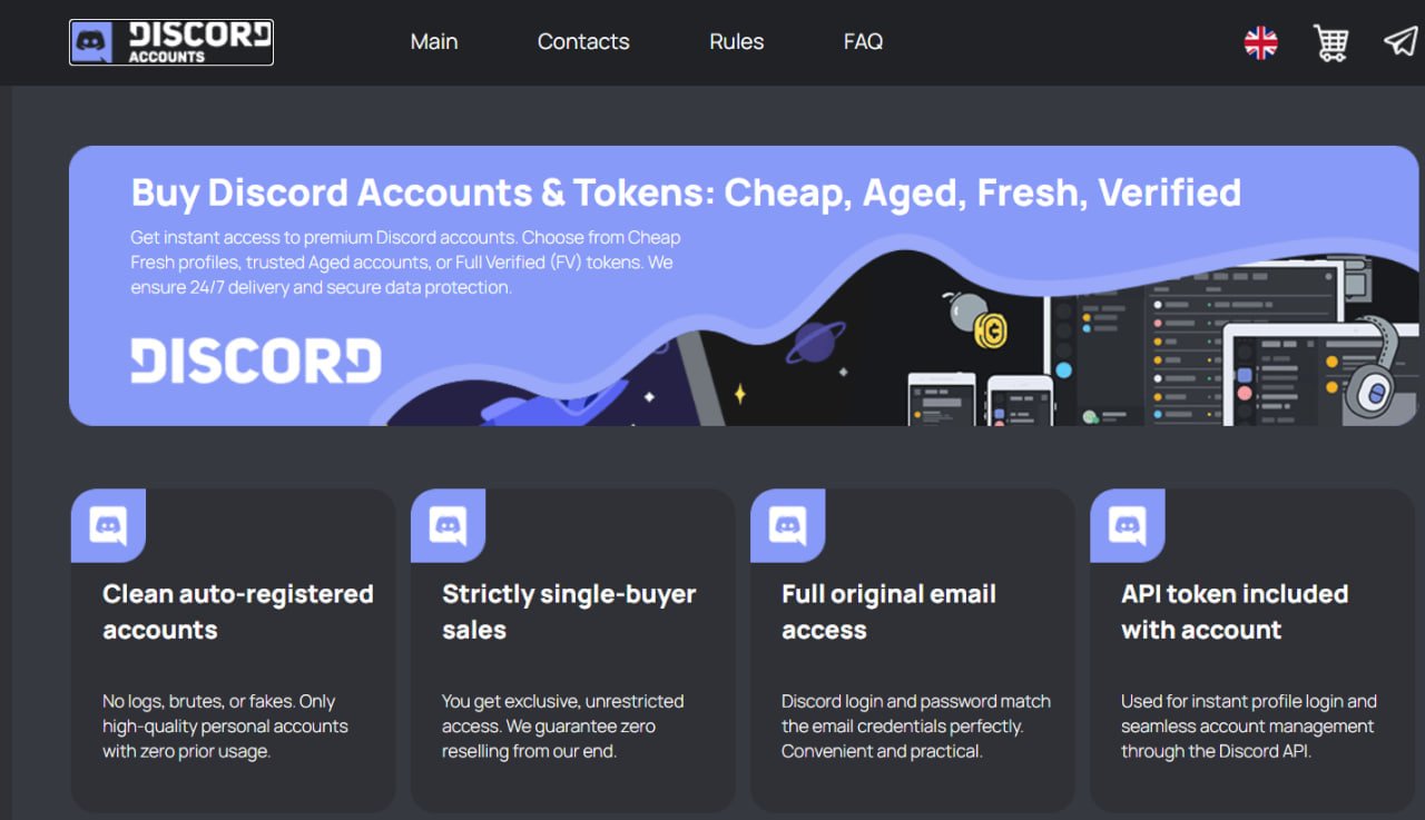 buy phone verified discord accounts