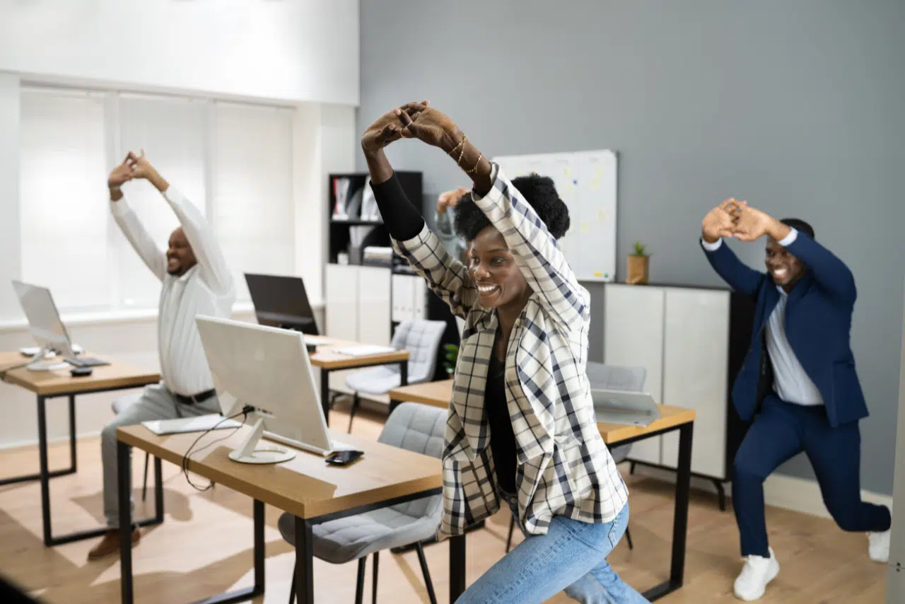 How can simple workplace habits improve everyday health?