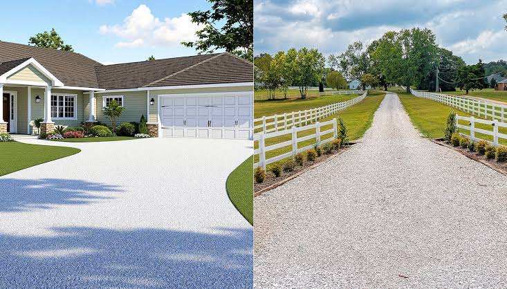 How much does it roughly cost to install paving stones in the yard, and what does the price depend on?