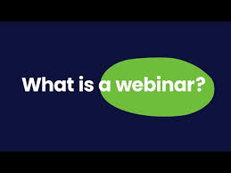 what is a webinar