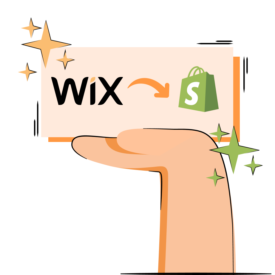 Wix to Shopify migration service