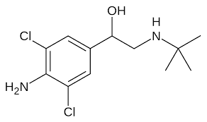clenbuterol chemical structure